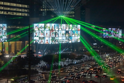미디어쇼 2021 강남페스티벌 개막 “더 강남, 위대한 여정” 주제로 진행
