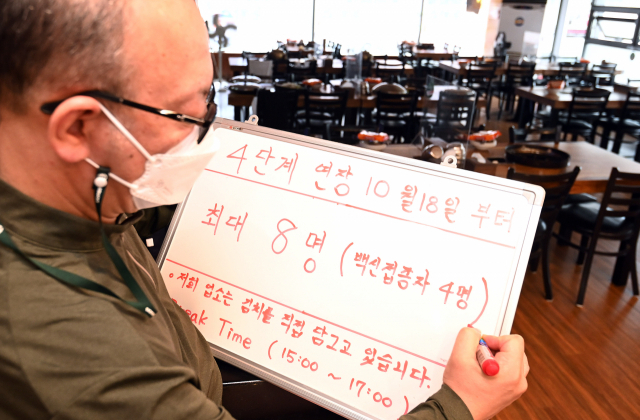 단계적 일상 회복 앞두고 사실상 마지막 거리두기 조정안 발표···18일부터 사적모임 인원 제한 완화