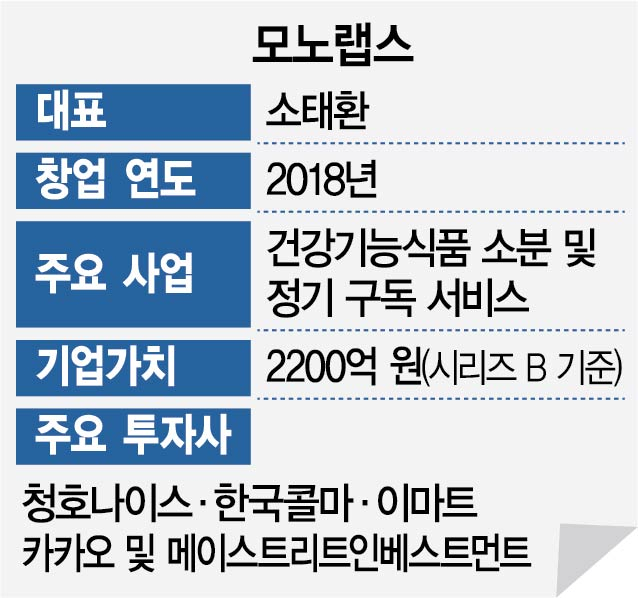 [단독] 청호나이스, 모노랩스에 투자…헬스케어 진출 추진