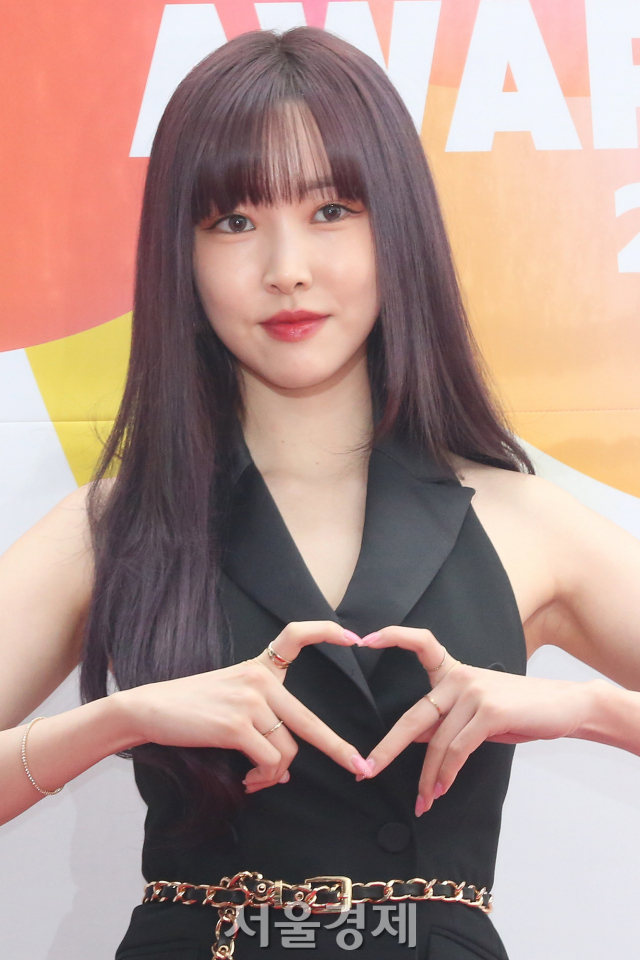 유주, 하트도 척척! [SE★포토]