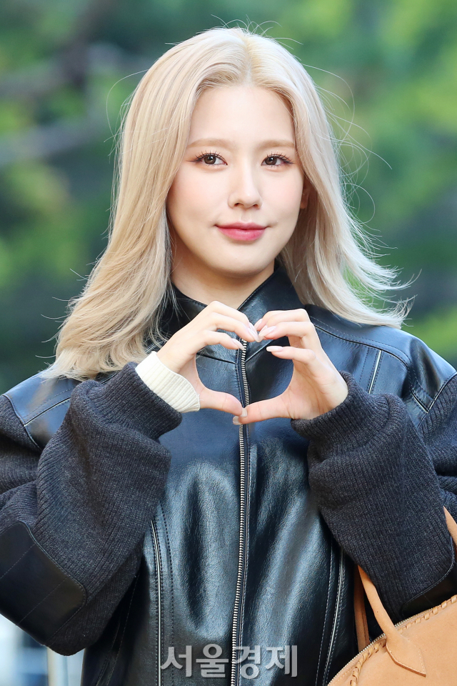 (여자)아이들 미연, 금발의 여신 [SE★포토]