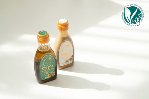 특별한맛주식회사, 라라견과류 드레싱 소스 비건인증