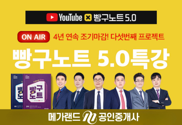 공인중개사 전문 교육 메가랜드, ‘빵구노트 5.0’ 특강 실시