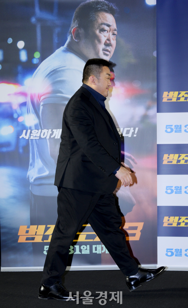 마동석, 마석도와 마동석의 절묘한 만남 [SE★포토]