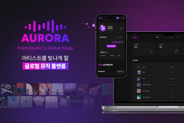 다날, 전 세계 190여개국 대상 글로벌 뮤직 플랫폼 오로라 정식 오픈