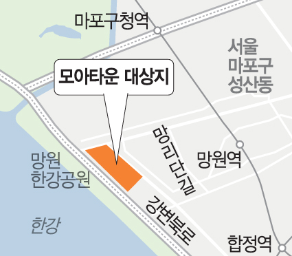 서울 망원한강공원 모아타운 심의 통과…1512가구 공급 [집슐랭]