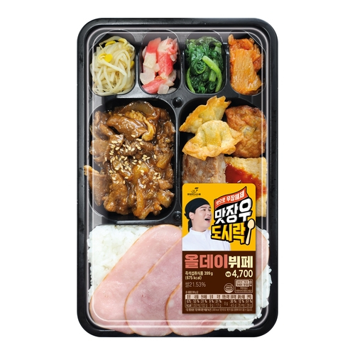 4000원대로 즐기는 한식 뷔페…세븐일레븐, 맛장우도시락 올데이뷔페 출시