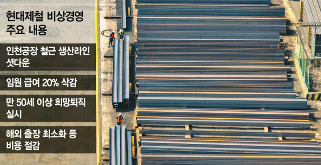 현대제철 인천 철근공장 내달 사상 첫 셧다운…비상경영 극약처방