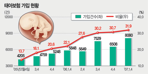 ‘황금돼지해’ 태아보험 인기