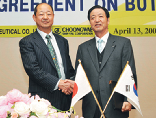 중외신약，日 오리지널 항진균제 독점 계약