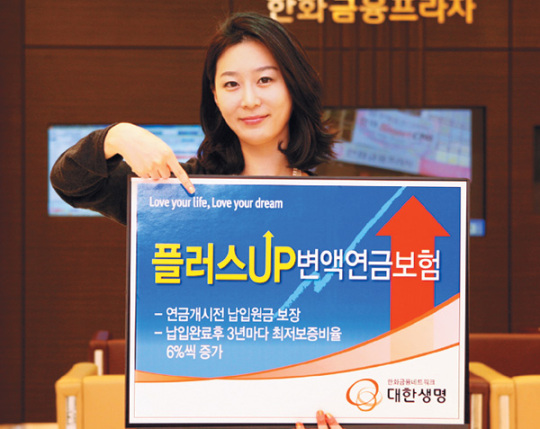 [2010 재테크 전략] 대한생명/플러스Up변액연금보험