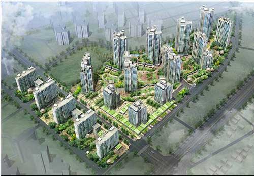 신정 아파트 배치도