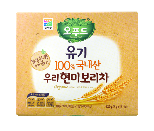 청정원, 100% 국내산 우리현미보리차
