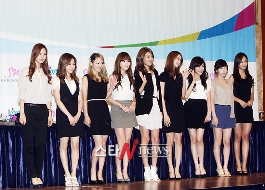 [스타N포토] 소녀시대 안녕하세요 소녀시대입니다