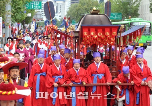 사직대제 어가행렬