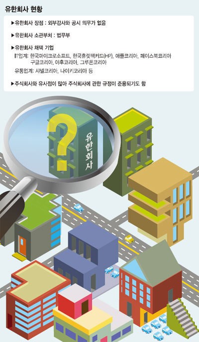 ‘회계 사각지대’ 유한회사 급증 왜