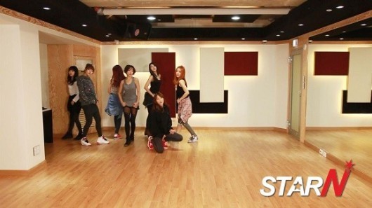 레인보우, 안무연습 영상 속 소속사 DSP 新사옥 공개..관심↑