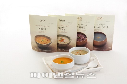 올가홀푸드, ‘올가 건강 죽’ 4종 출시