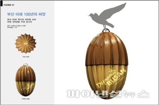 ‘희망부산 100년 타임캡슐’ 디자인 확정