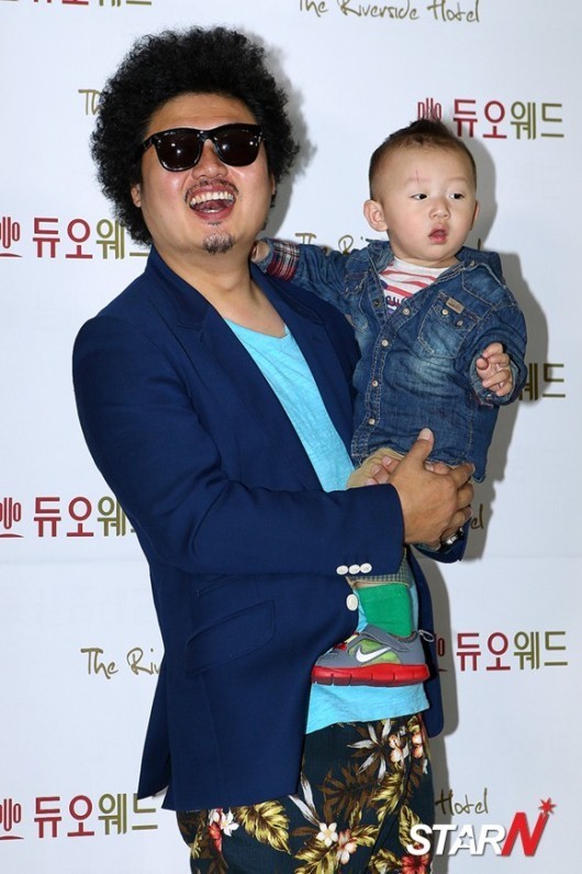 [포토] 윤택 아들과 함께 왔어요
