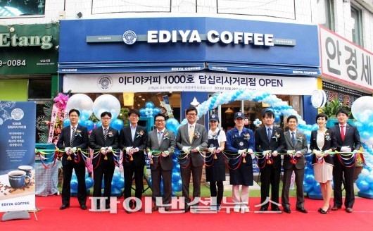 이디야커피 국내 커피전문점 첫 1000호점 돌파