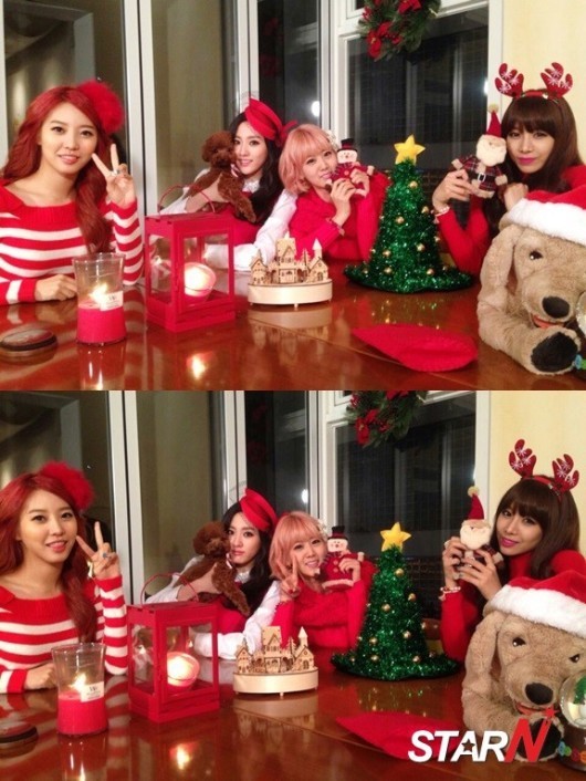 베스티, 유세윤 작사 캐롤송 ‘짱 크리스마스’ 뮤비 현장컷 공개