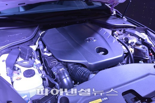 [포토] 인피니티 Q50의 엔진룸