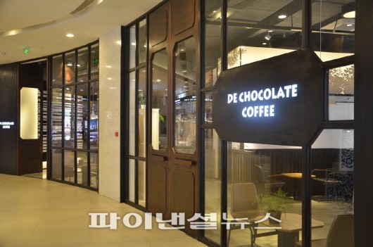 디초콜릿커피, 중국 내 매장 확대 속도