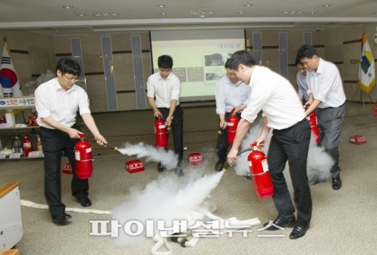 현대종합상사, 전임직원 대상 소방안전교육 실시