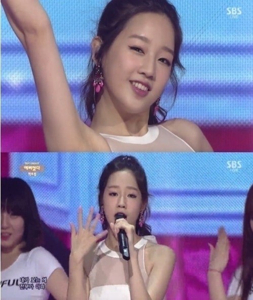 ‘인기가요’ 박보람, ‘예뻐졌다’ 데뷔 무대...달라진 미모 눈길
