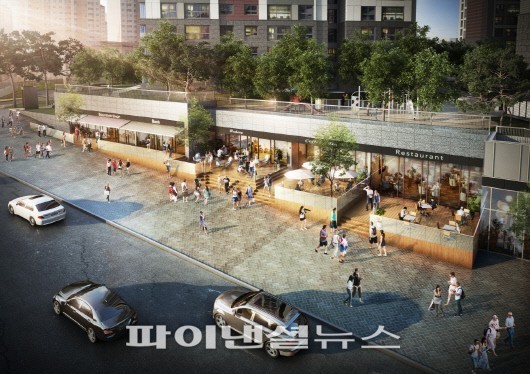 아크로힐스논현 단지 내 상가 분양