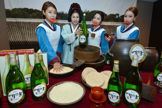 국순당 설맞이 수라간 차례주 빚기 시연