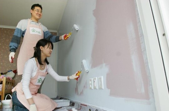 DIY인테리어페인트, 예쁘게 칠하려면
