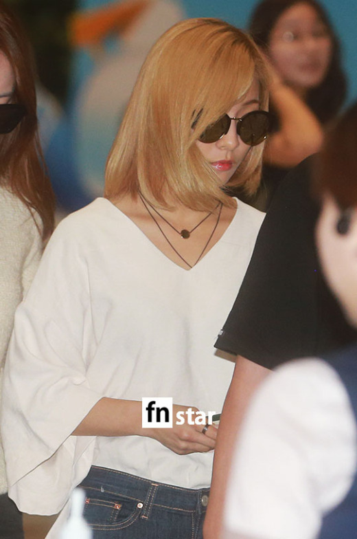 [포토] f(x) 루나, ‘빛나는 금빛 머리’