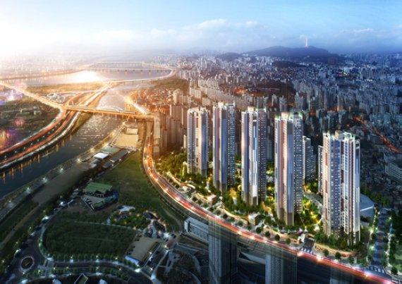 드림뷰 아파트 조감도