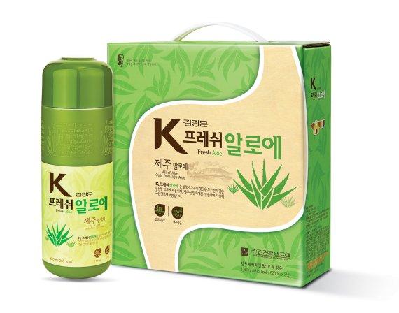 김정문알로에, 제주생산시대 첫 제품 ‘K-알로에’ 시리즈 출시