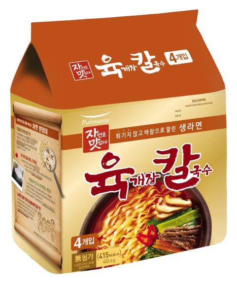 풀무원, 가마솥 방식 우려낸 자연은맛있다 ‘육개장칼국수’ 출시