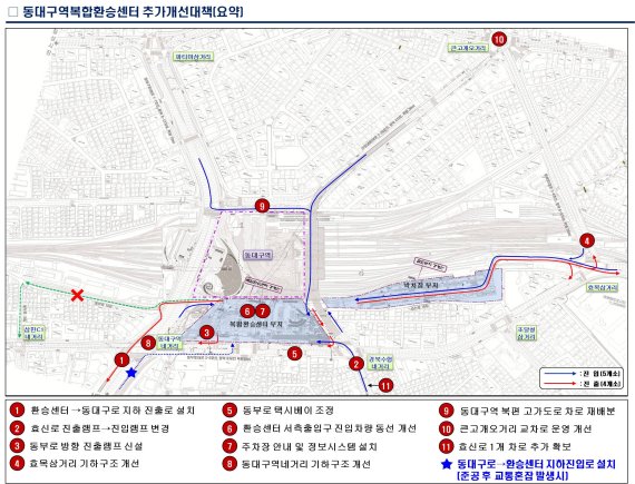 대구시·㈜신세계, 동대구역복합환승센터 추가 교통개선대책 확정