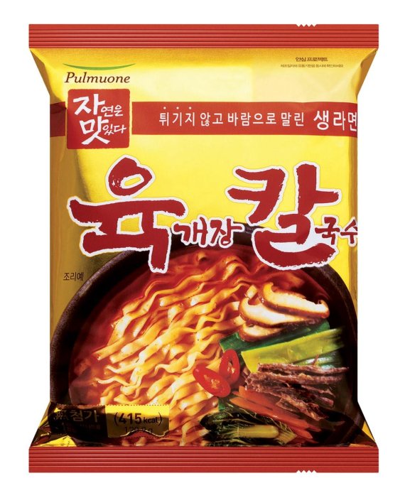 풀무원 ’자연은맛있다 육개장칼국수’, 국내 라면시장 ‘톱10’ 진입