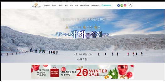 ‘비짓제주’ 1년새 제주관광정보 온라인 최강자로