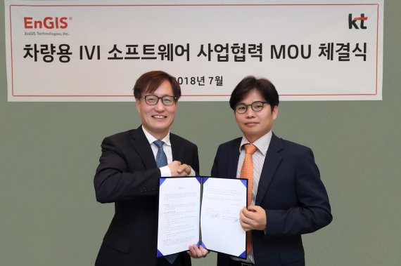 KT, 엔지스테크널러지와 손잡고 IVI 솔루션 개발한다