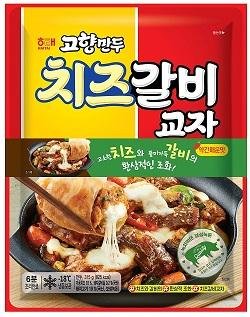 해태 쿠킹교자 3탄 고향만두 치즈갈비교자 출시