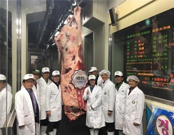 국내 최고 1++A한우 울산 울주군에서 배출