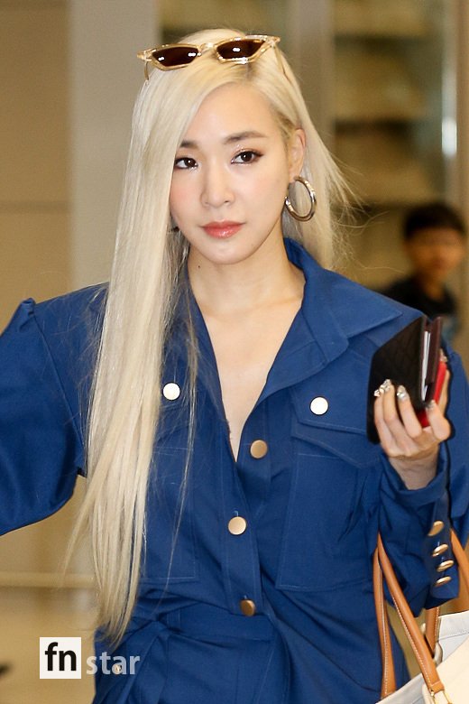 [포토] 티파니, ‘시크한 롱 블론드 헤어’
