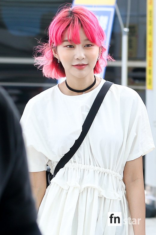 [포토] 모모랜드 혜빈, ‘이질감 없는 핑크헤어’
