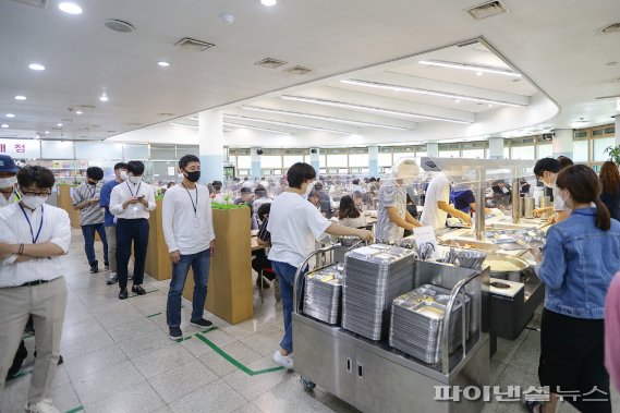 코로나19 후폭풍…의왕시청 구내식당 달라졌다