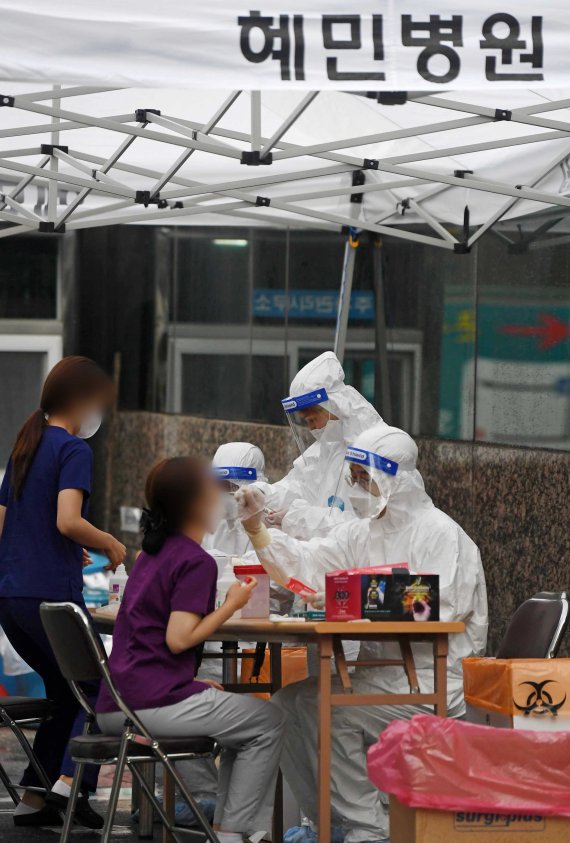 코로나19 확진자 발생... 통제된 혜민병원