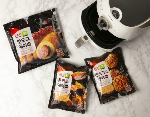 선진, 에어프라이어용 돈까스·멘츠까스·핫도그 출시