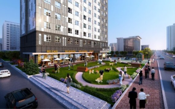 오피스텔에도 특화바람… 펫 특화주택, 펫앤스테이’ 공급