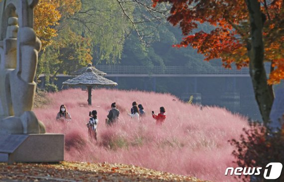 임실군, 사선대 사계절 화원 조성